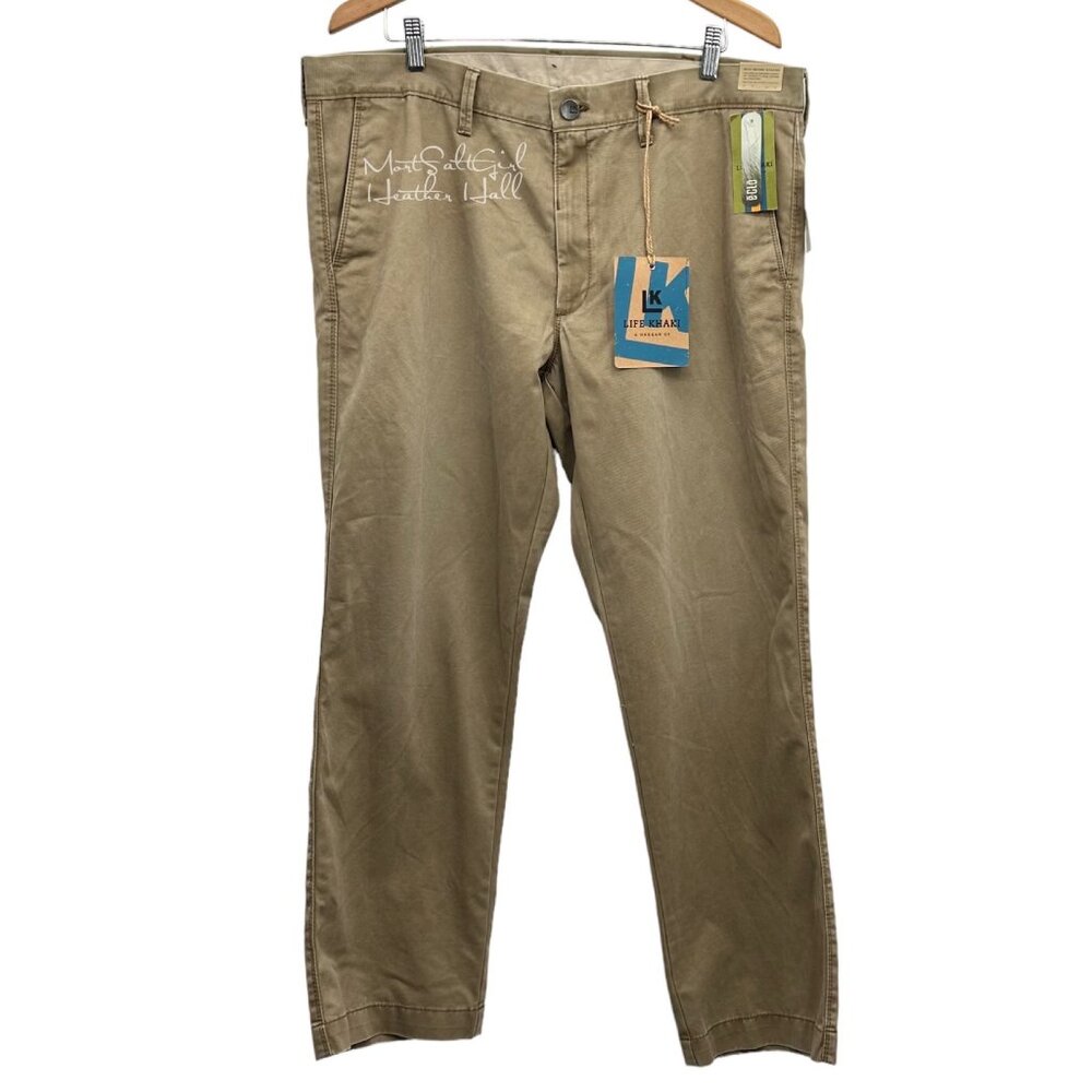 Haggar Life Made Simple NWT Paddox Twill Straight Leg Pants Size 40/32